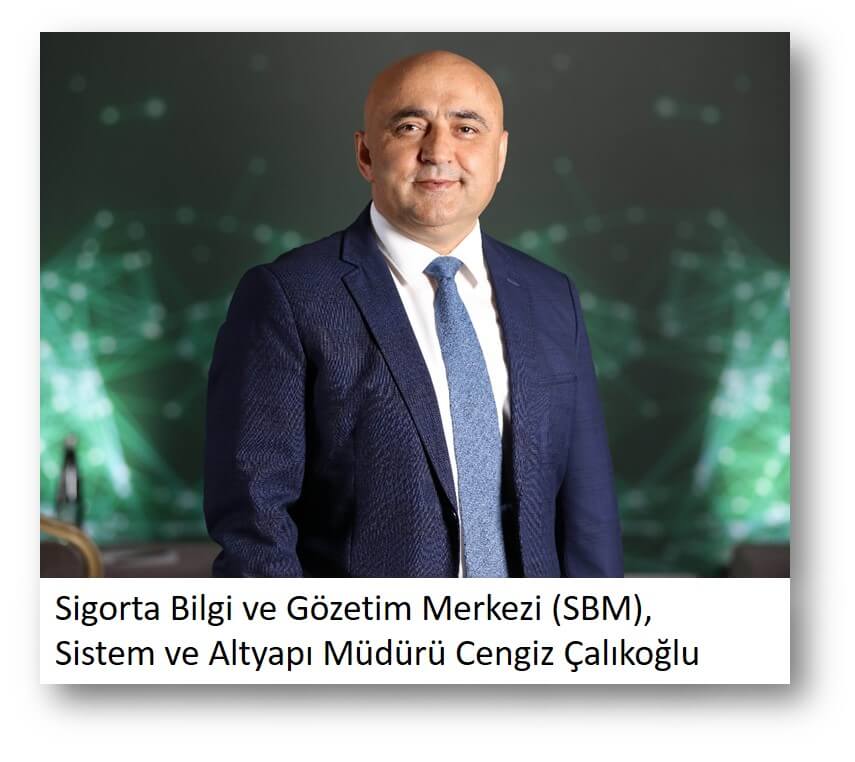 Sigorta Bilgi ve Gözetim Merkezi Sistem ve Altyapı Müdürü Cengiz Çalıkoğlu